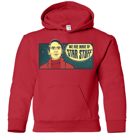 Sweatshirts Red / YS SAGAN Star Stuff Youth Hoodie