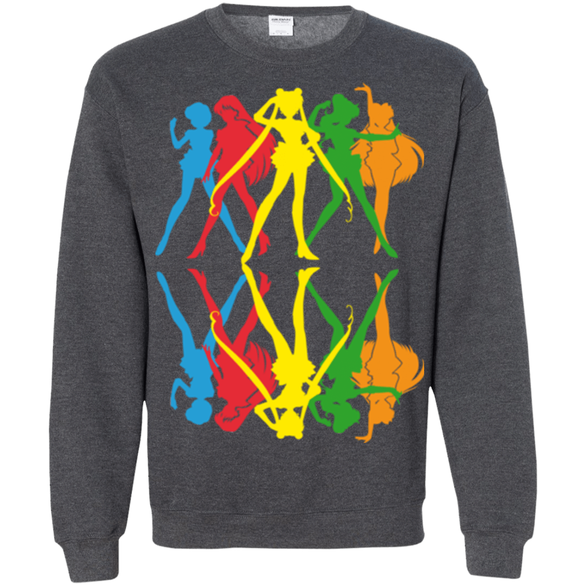 Sweatshirts Dark Heather / Small Sailor Mirror Crewneck Sweatshirt