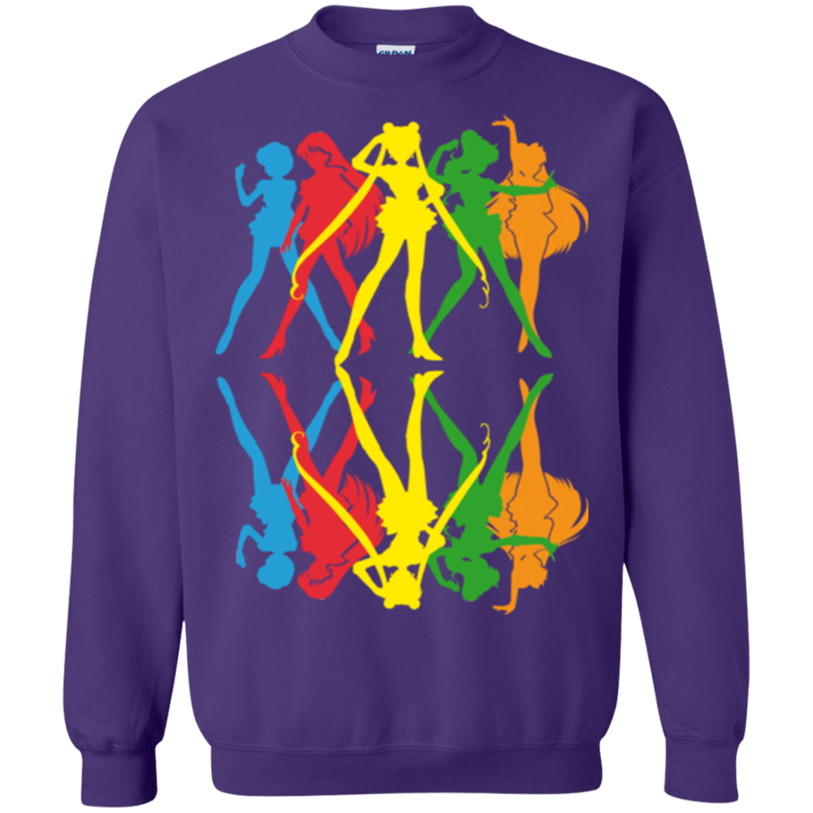 Sweatshirts Purple / Small Sailor Mirror Crewneck Sweatshirt