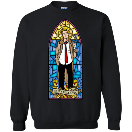 Sweatshirts Black / Small Saint Bollocks Crewneck Sweatshirt