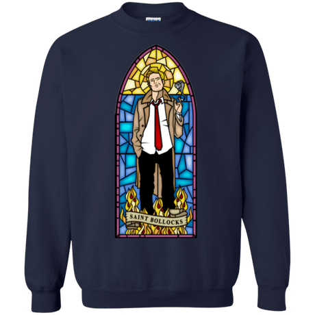 Sweatshirts Navy / Small Saint Bollocks Crewneck Sweatshirt