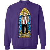 Sweatshirts Purple / Small Saint Bollocks Crewneck Sweatshirt