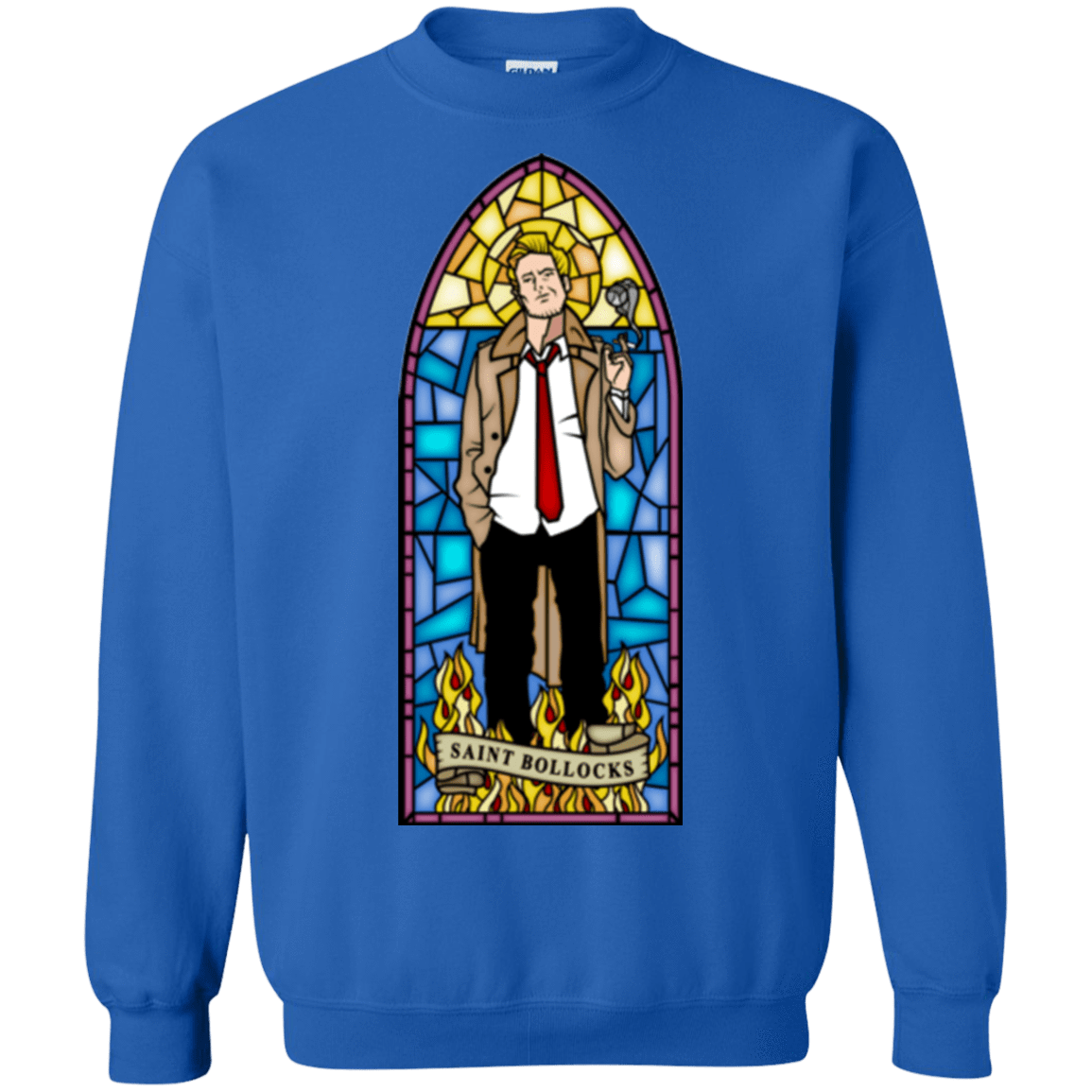 Sweatshirts Royal / Small Saint Bollocks Crewneck Sweatshirt