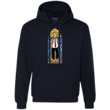 Sweatshirts Navy / Small Saint Bollocks Premium Fleece Hoodie