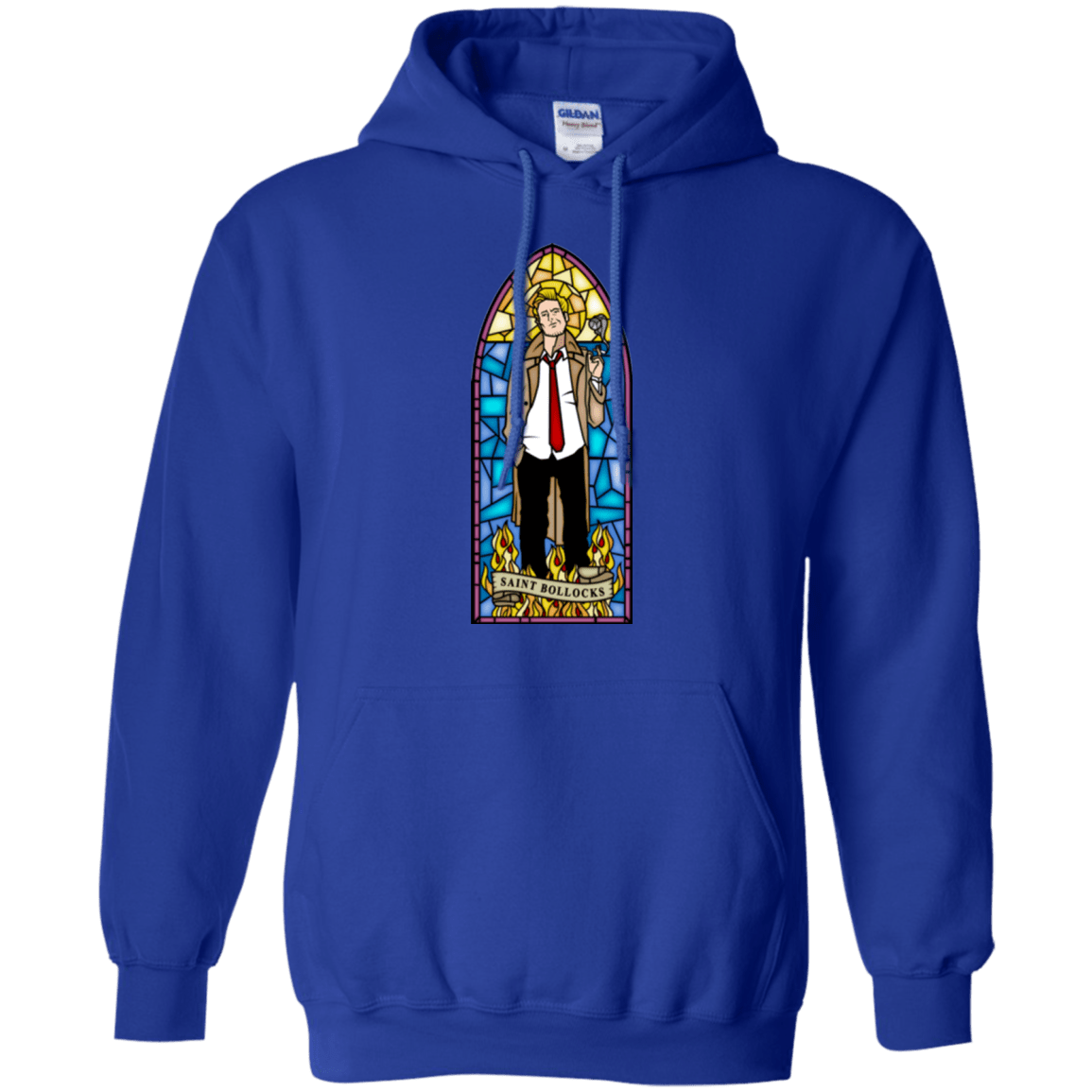 Sweatshirts Royal / Small Saint Bollocks Pullover Hoodie