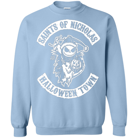 Sweatshirts Light Blue / Small Saints of Nicholas Crewneck Sweatshirt