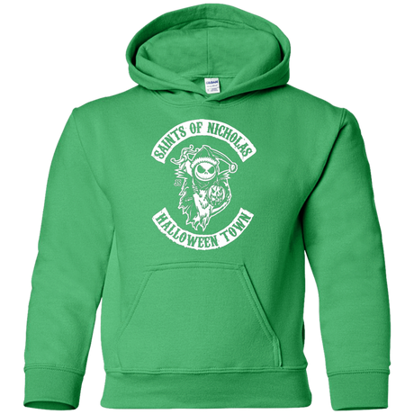 Sweatshirts Irish Green / YS Saints of Nicholas Youth Hoodie