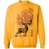 Sweatshirts Gold / S Sakura Deer Crewneck Sweatshirt