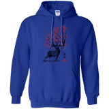 Sweatshirts Royal / S Sakura Deer Pullover Hoodie