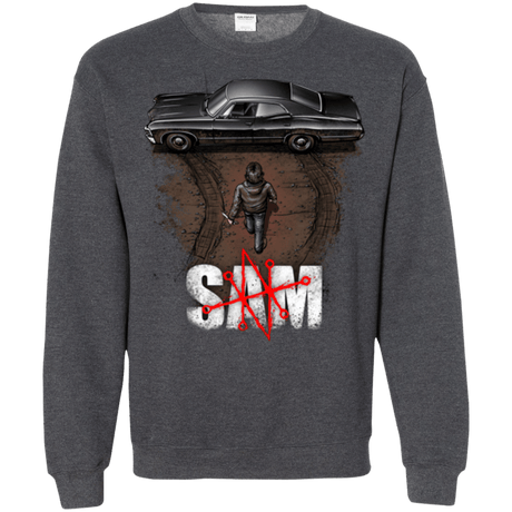 Sweatshirts Dark Heather / Small Sam Crewneck Sweatshirt