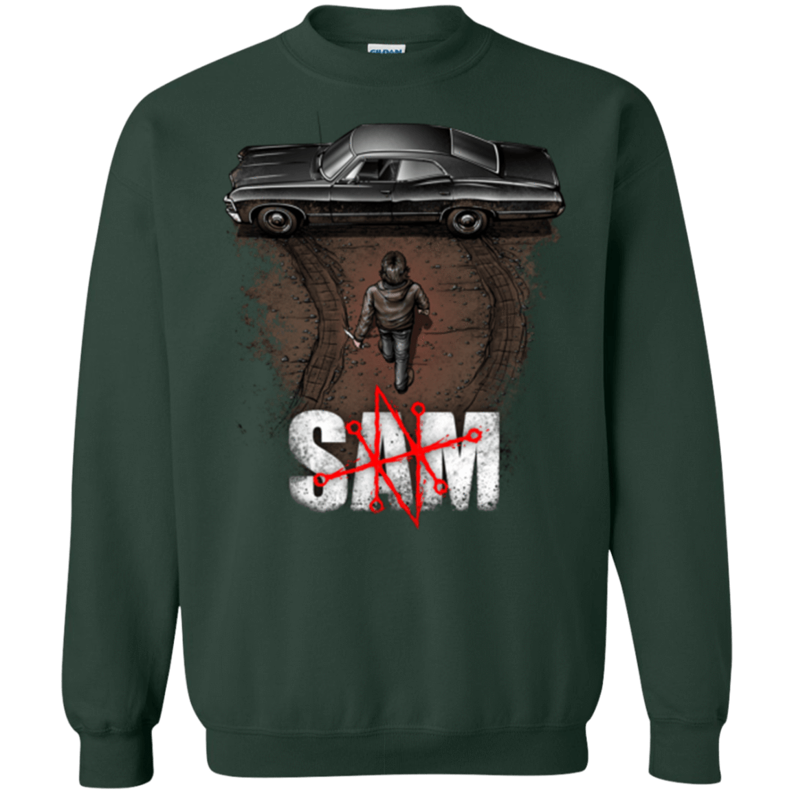 Sweatshirts Forest Green / Small Sam Crewneck Sweatshirt