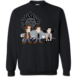 Sweatshirts Black / S Sam, Dean and Cas Crewneck Sweatshirt