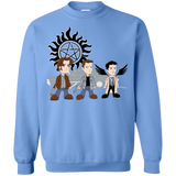 Sweatshirts Carolina Blue / S Sam, Dean and Cas Crewneck Sweatshirt