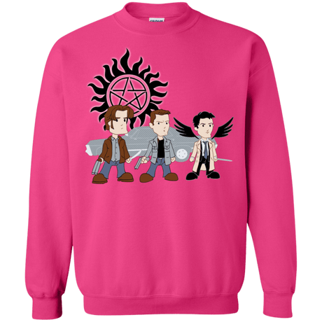 Sweatshirts Heliconia / S Sam, Dean and Cas Crewneck Sweatshirt