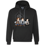 Sweatshirts Black / S Sam, Dean and Cas Premium Fleece Hoodie