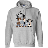 Sweatshirts Sport Grey / S Sam, Dean and Cas Pullover Hoodie