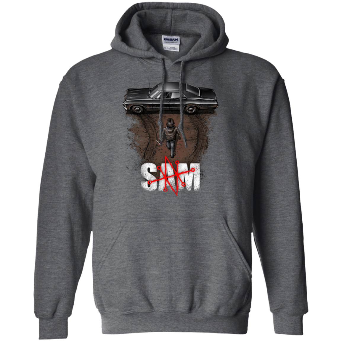 Sweatshirts Dark Heather / Small Sam Pullover Hoodie