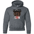 Sweatshirts Dark Heather / YS Sam Youth Hoodie