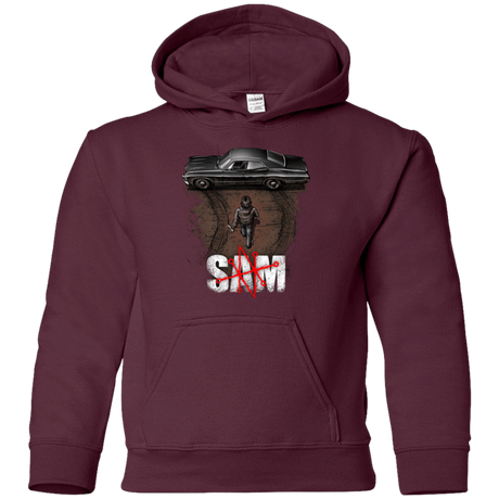 Sweatshirts Maroon / YS Sam Youth Hoodie