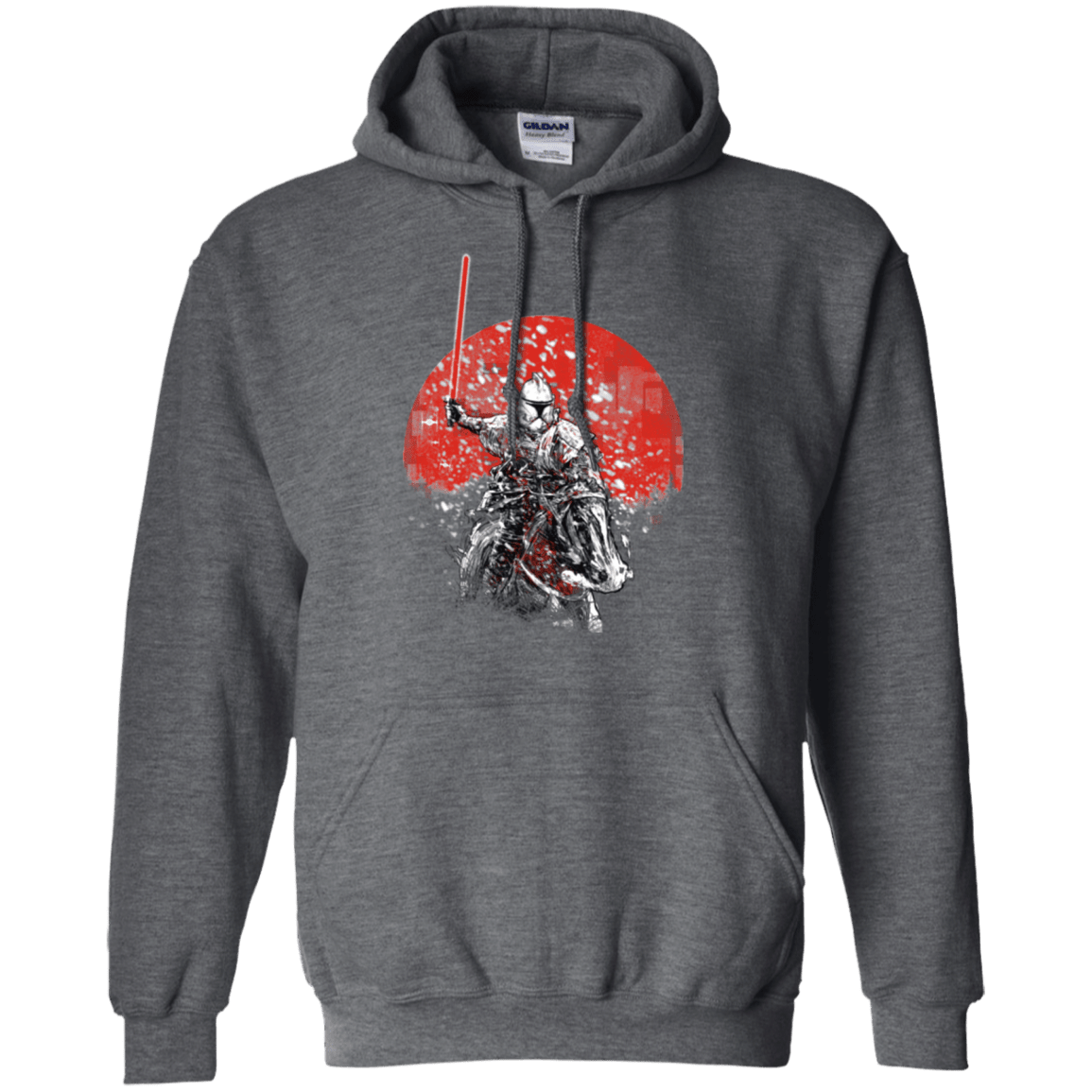 Sweatshirts Dark Heather / S Samourai Trooper Pullover Hoodie