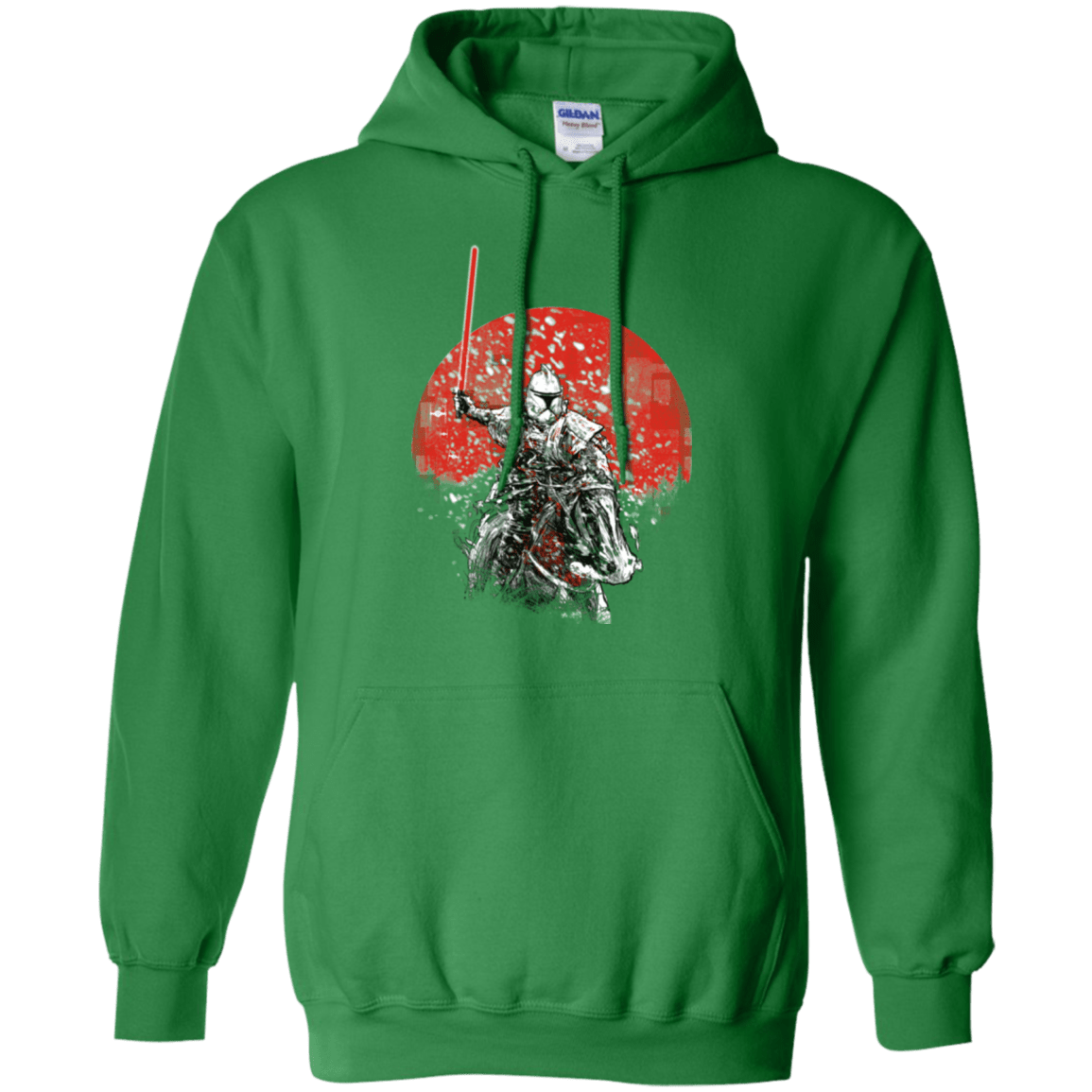 Sweatshirts Irish Green / S Samourai Trooper Pullover Hoodie
