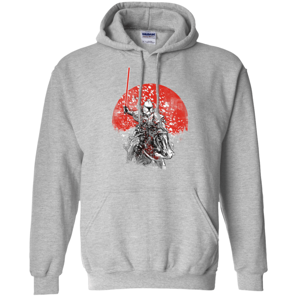 Sweatshirts Sport Grey / S Samourai Trooper Pullover Hoodie