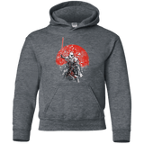 Sweatshirts Dark Heather / YS Samourai Trooper Youth Hoodie