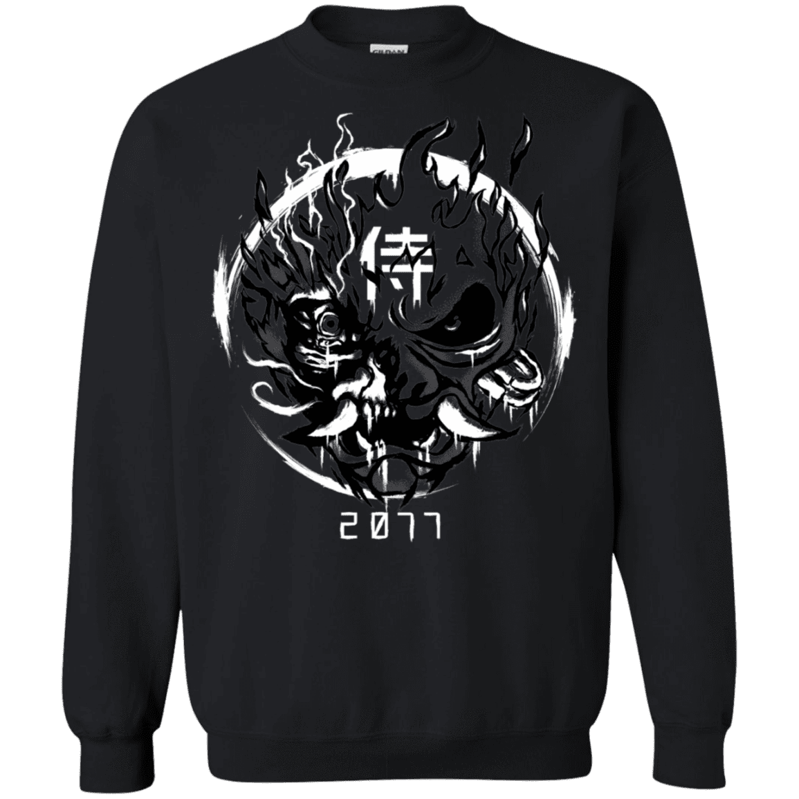 Sweatshirts Black / S Samurai 2077 Crewneck Sweatshirt