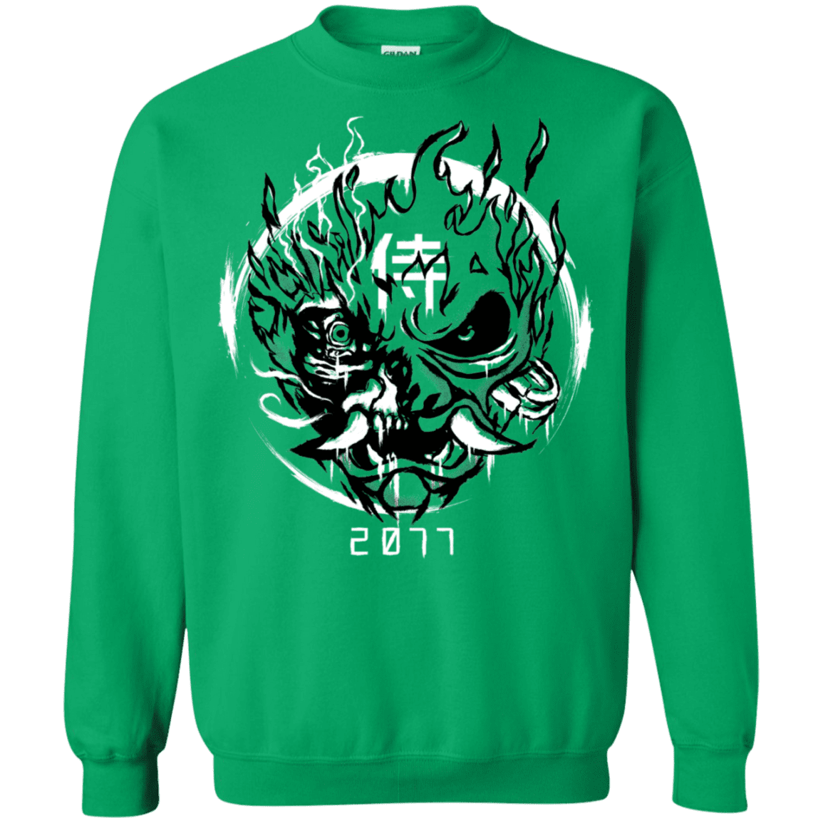 Sweatshirts Irish Green / S Samurai 2077 Crewneck Sweatshirt