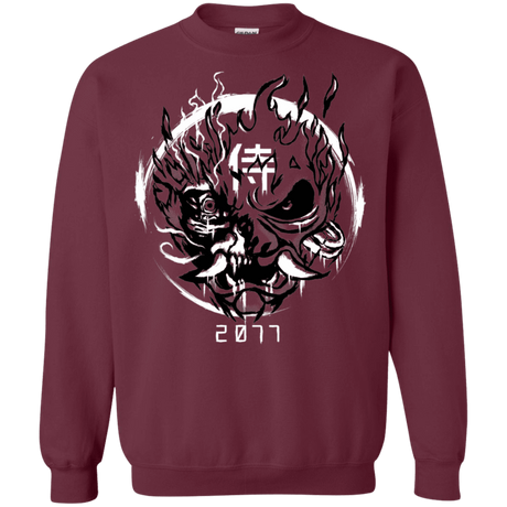 Sweatshirts Maroon / S Samurai 2077 Crewneck Sweatshirt