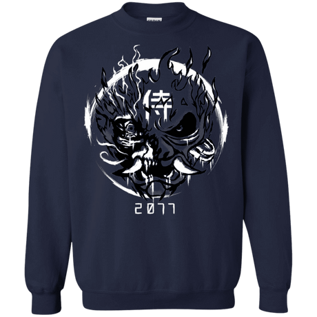 Sweatshirts Navy / S Samurai 2077 Crewneck Sweatshirt