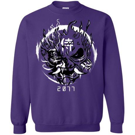 Sweatshirts Purple / S Samurai 2077 Crewneck Sweatshirt