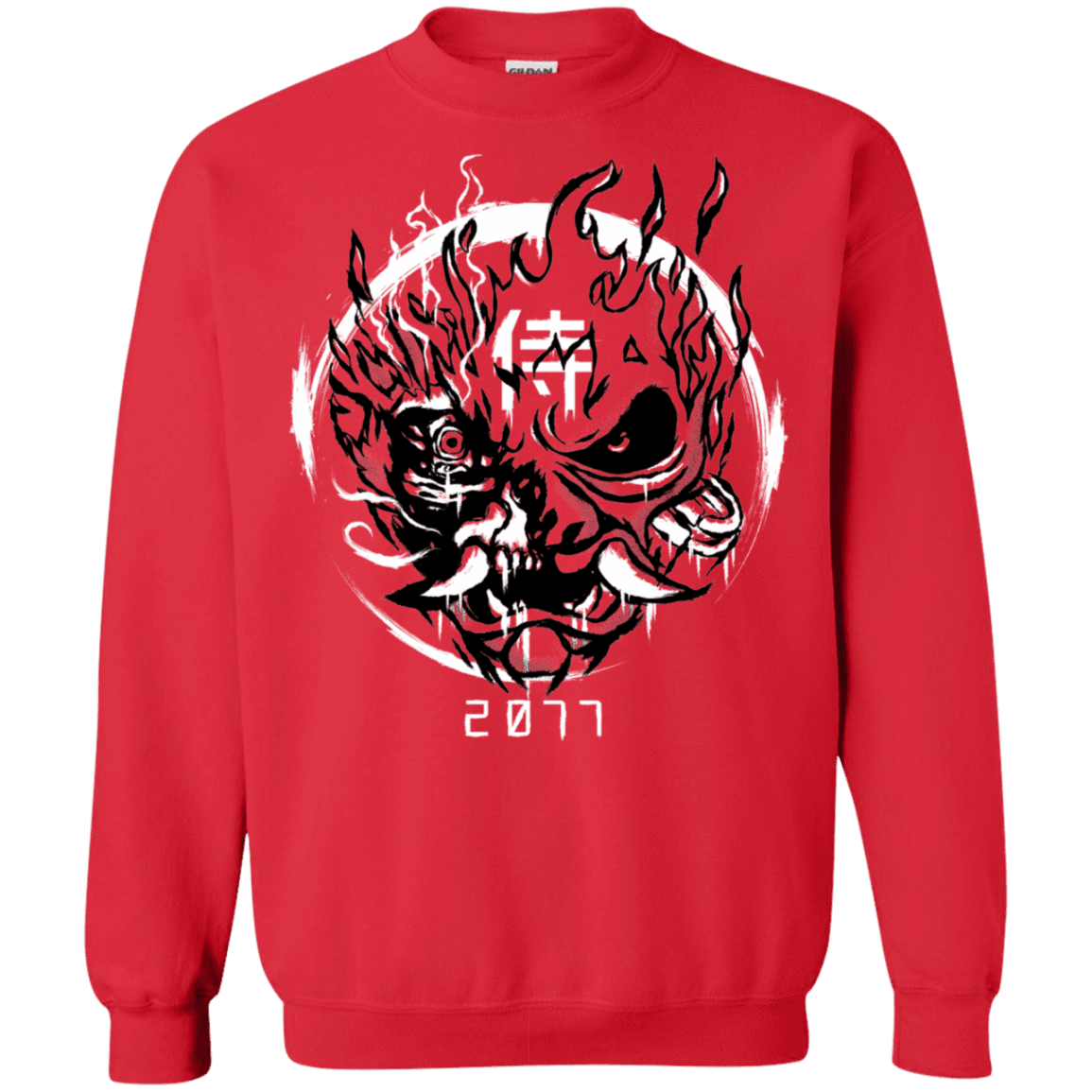 Sweatshirts Red / S Samurai 2077 Crewneck Sweatshirt