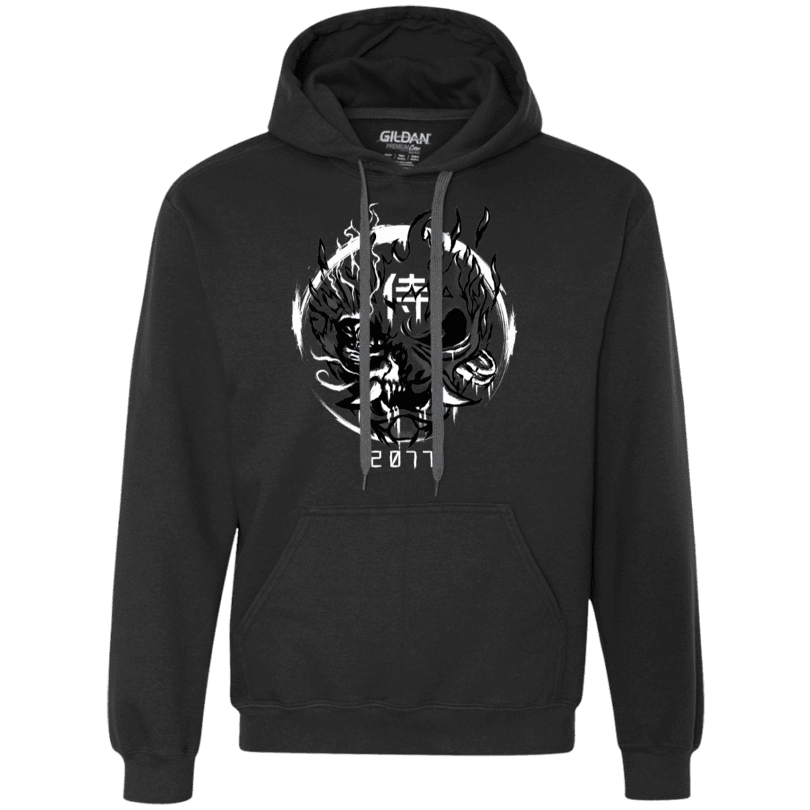 Sweatshirts Black / S Samurai 2077 Premium Fleece Hoodie