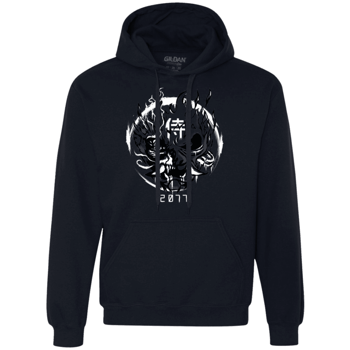 Sweatshirts Navy / S Samurai 2077 Premium Fleece Hoodie