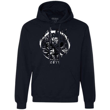 Sweatshirts Navy / S Samurai 2077 Premium Fleece Hoodie