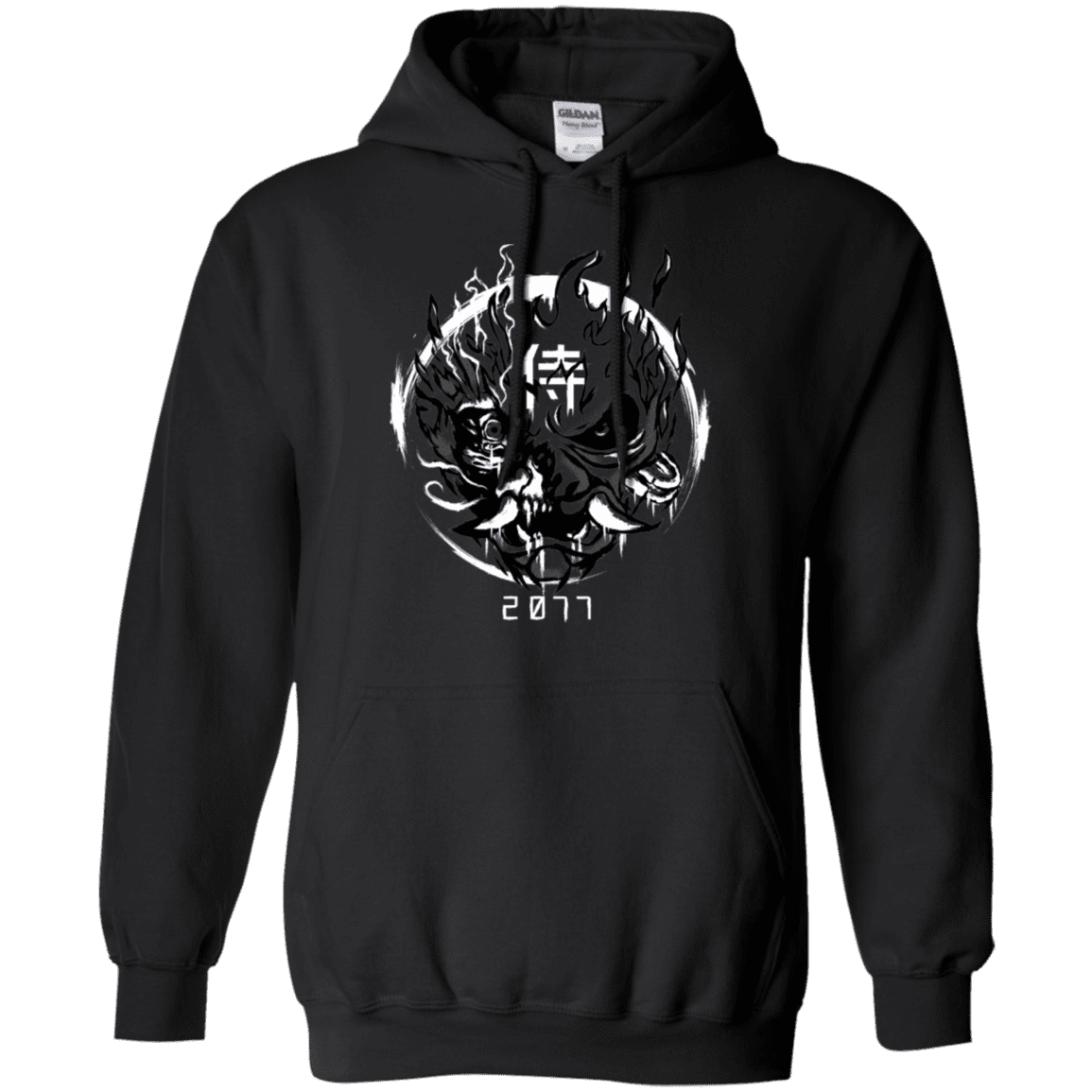 Sweatshirts Black / S Samurai 2077 Pullover Hoodie