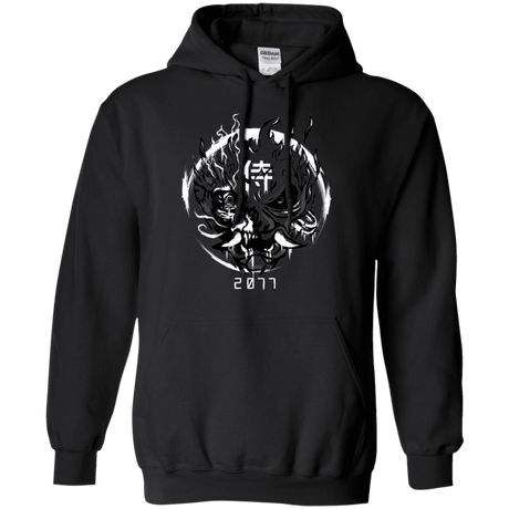 Sweatshirts Black / S Samurai 2077 Pullover Hoodie