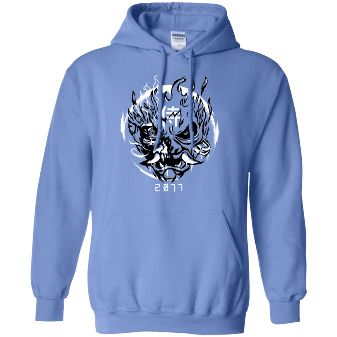 Sweatshirts Carolina Blue / S Samurai 2077 Pullover Hoodie