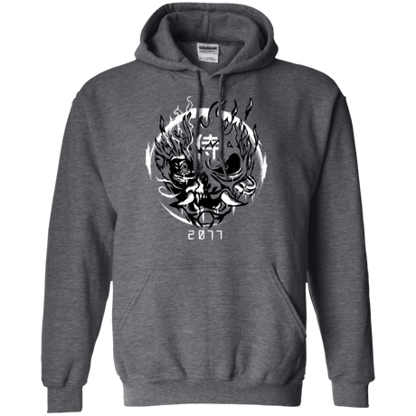 Sweatshirts Dark Heather / S Samurai 2077 Pullover Hoodie