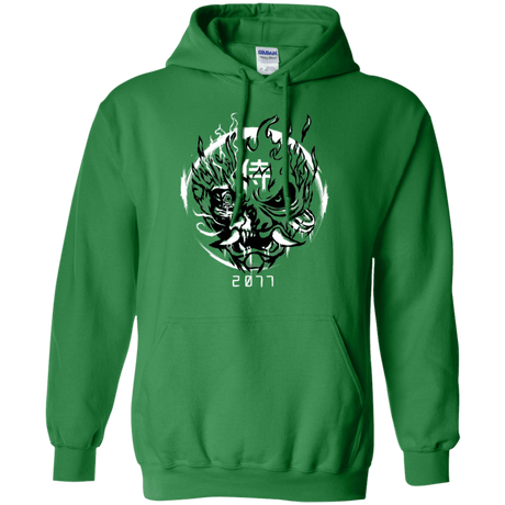 Sweatshirts Irish Green / S Samurai 2077 Pullover Hoodie