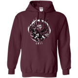 Sweatshirts Maroon / S Samurai 2077 Pullover Hoodie