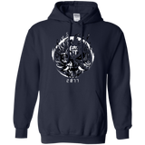 Sweatshirts Navy / S Samurai 2077 Pullover Hoodie