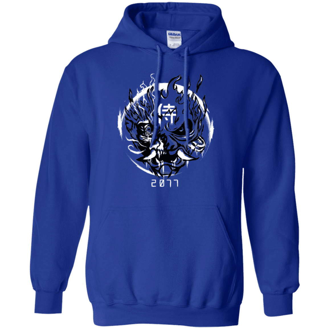 Sweatshirts Royal / S Samurai 2077 Pullover Hoodie