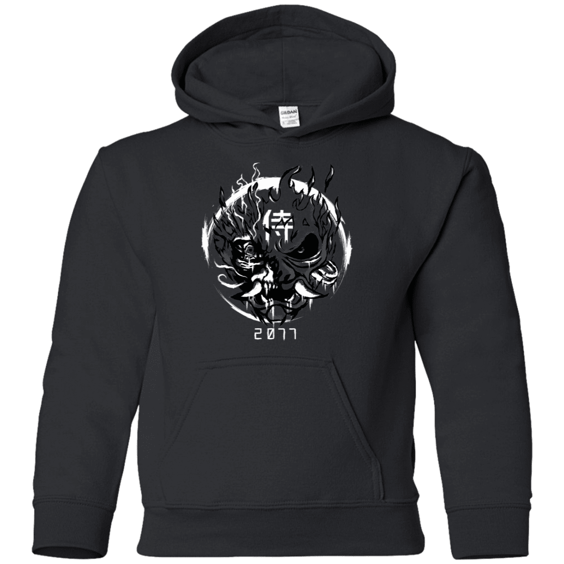 Sweatshirts Black / YS Samurai 2077 Youth Hoodie