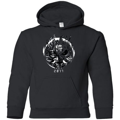 Sweatshirts Black / YS Samurai 2077 Youth Hoodie