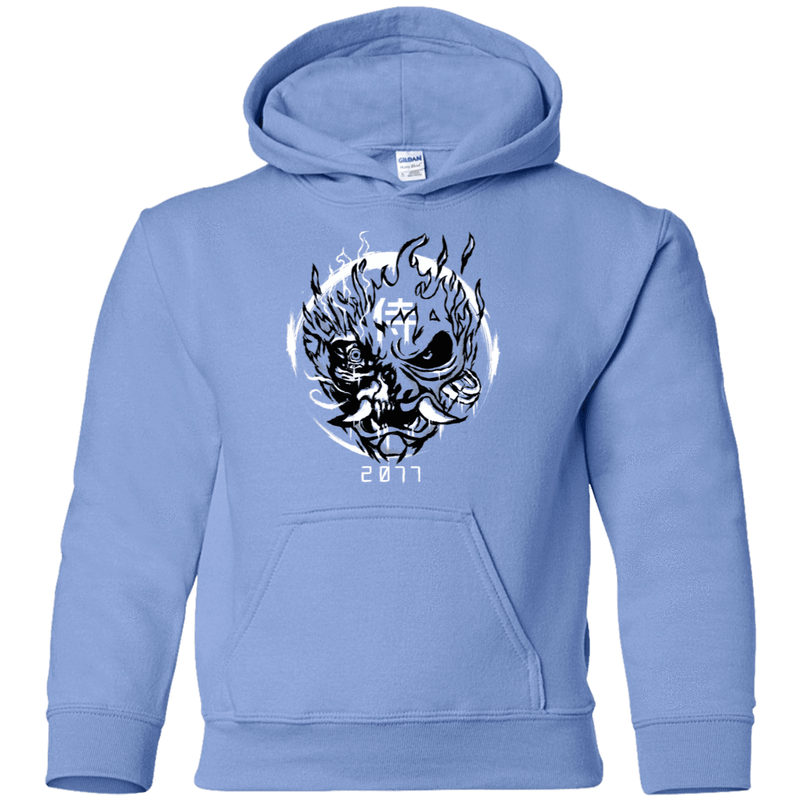 Sweatshirts Carolina Blue / YS Samurai 2077 Youth Hoodie