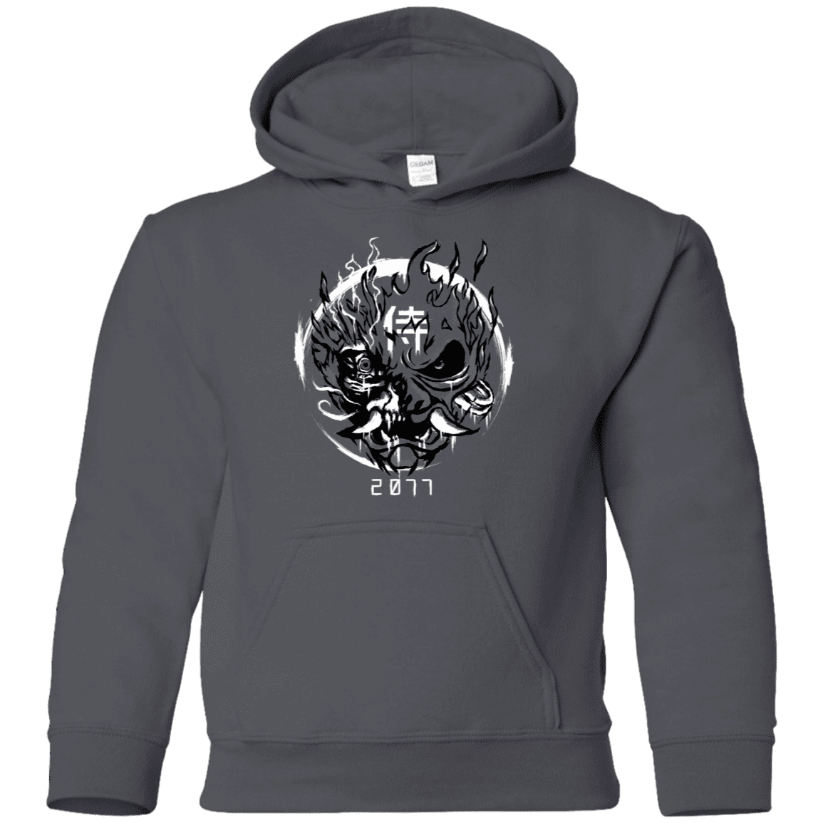 Sweatshirts Charcoal / YS Samurai 2077 Youth Hoodie