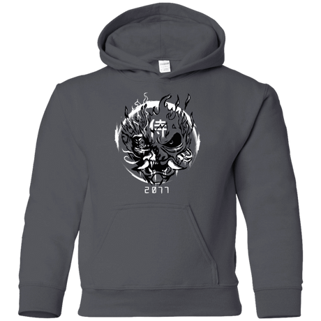 Sweatshirts Charcoal / YS Samurai 2077 Youth Hoodie