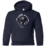 Sweatshirts Navy / YS Samurai 2077 Youth Hoodie